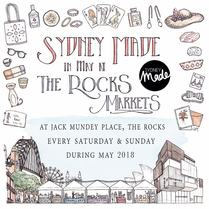 Sydneysiders! Find me at the Rocks on 19th May.